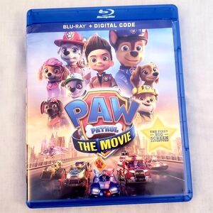 PAW Patrol The Movie Blu-Ray DVD